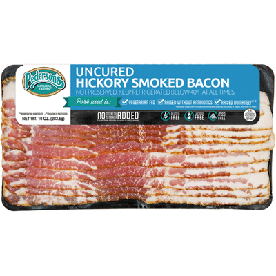 Pederson's Natural Farms Uncured Hickory Smoked Bacon