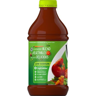 V8 100 Vegetable Juice 100 Vegetable Juice Low Sodium 46 Fl Oz Instacart