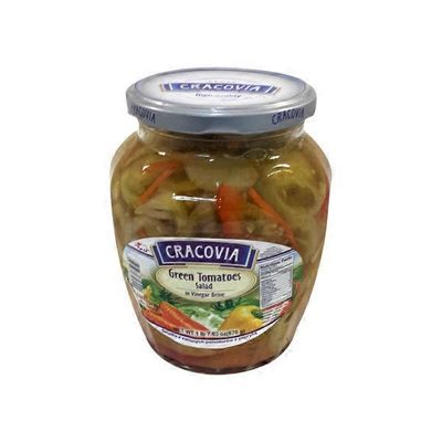 Cracovia Green Tomatoes Salad In Vinegar Brine