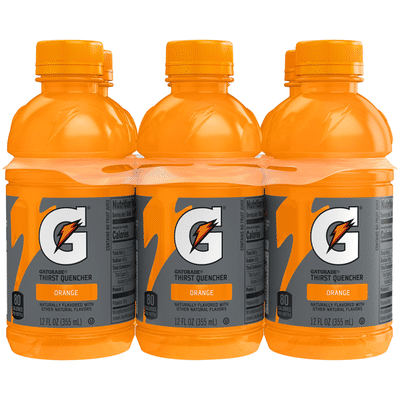 Gatorade Thirst Quencher, Orange, 6 Pack