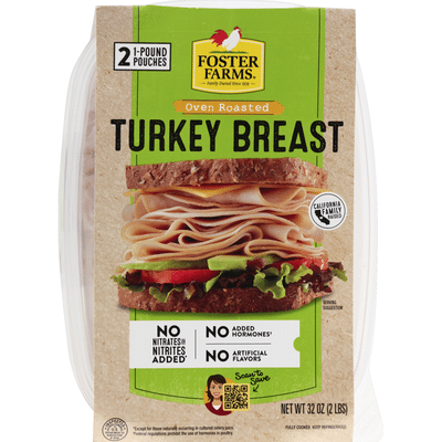 Foster Farms Turkey Breast, Oven Roasted