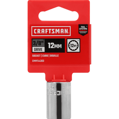 Craftsman Socket, 12 Millimeter