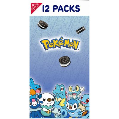 Oreo Mini Chocolate Sandwich Cookies, Original Flavor, 12 Snack Packs