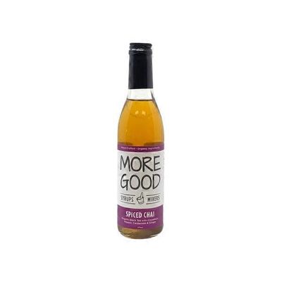 More Good Hand Crafted Spiced Chai Syrup