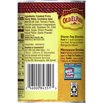 Old El Paso Vegetarian Refried Beans