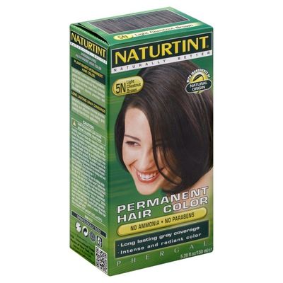Naturtint Hair Color, Permanent, Light Chestnut Brown 5N