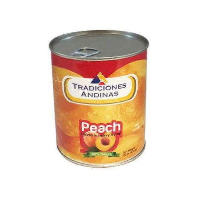 Tradiciones Andinas Peach Halves in Heavy Syrup