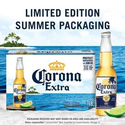 Corona Extra Mexican Lager Beer Bottles