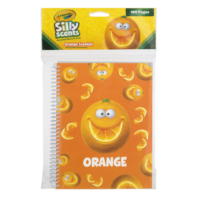 Crayola Sketch Pad Orange Scented