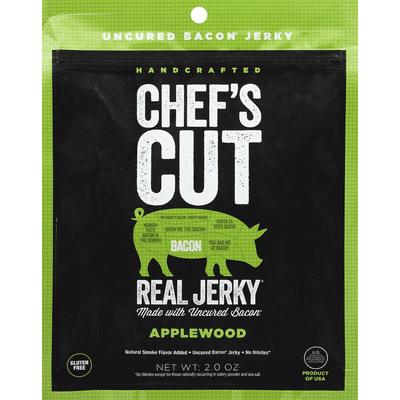 Chef's Cut Jerky, Real Bacon, Applewood