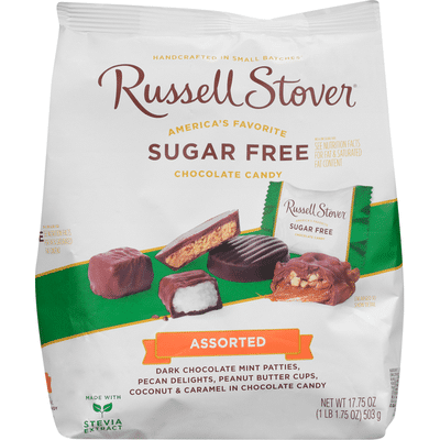 Russell Stover Chocolate Candy, Sugar Free, Assorted
