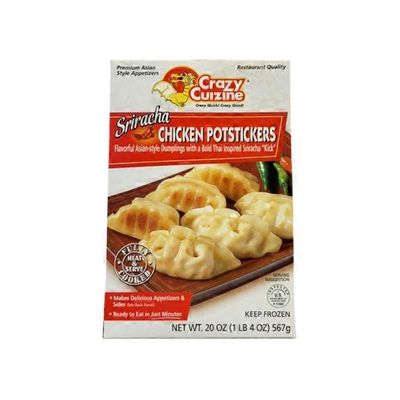 Crazy Cuizine Sriracha Chicken Potstickers