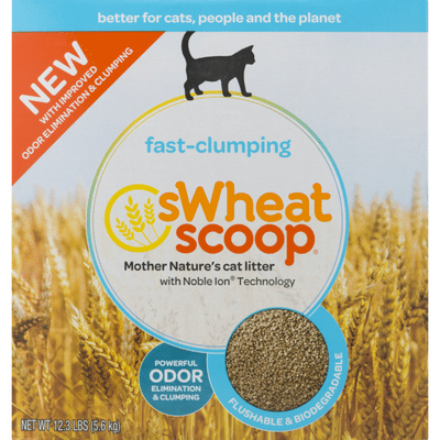 sweet wheat cat litter