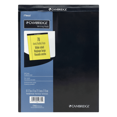 Cambridge Mead Writing Pads Wide Ruled 70 Sheets (1 ct) Delivery or ...