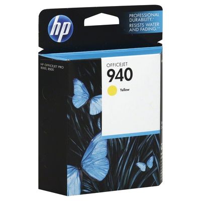 Hewlett Packard Ink Cartridge, OfficeJet, Yellow 940