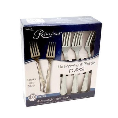 Rakuten Reflections Heavyweight Plastic Forks