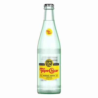 Topo Chico Sparkling Mineral Water Glass Bottle