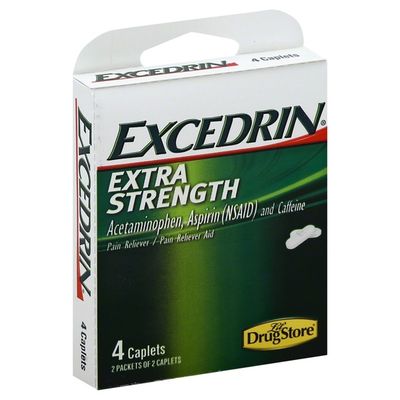 Excedrin Pain Reliever/Pain Reliever Aid, Extra Strength, Caplets