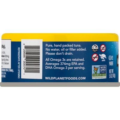 Wild Planet Wild Tuna, Skipjack