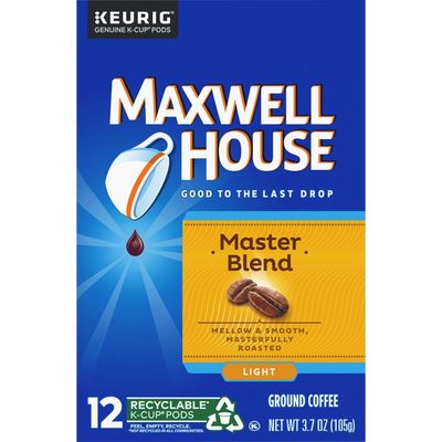 Maxwell House Master Blend Light Roast K-Cup® Coffee Pods
