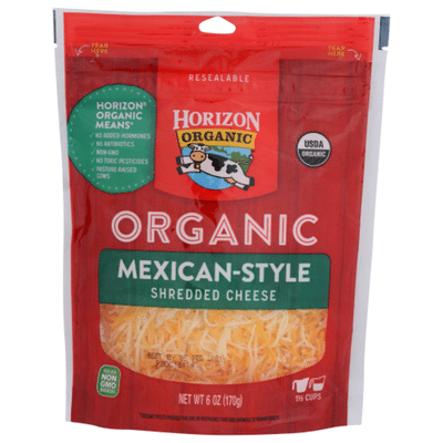 Horizon Organic Mexican Style Shredded Cheese