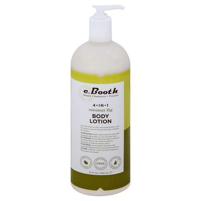 C. Booth Body Lotion, 4-in-1, Coconut Fig
