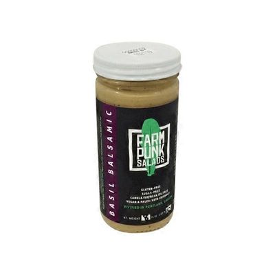 Farm Punk Salads Basil Balsamic Salad Dressing