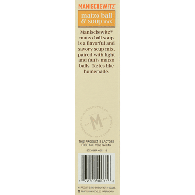 Manischewitz Matzo Ball & Soup Mix