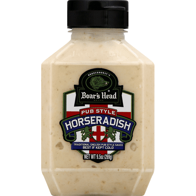 Boar's Head Sauce, Horseradish, Pub Style
