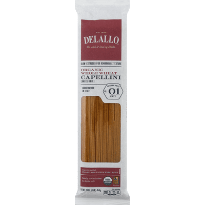 DeLallo Organic Whole Wheat Capellini #1