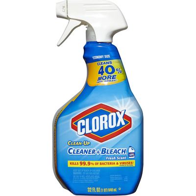 Clorox Clean-Up All Purpose Cleaner with Bleach, Spray Bottle, Rain Clean, Fluid Ounces