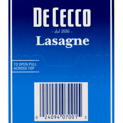 De Cecco Lasagne No. 1