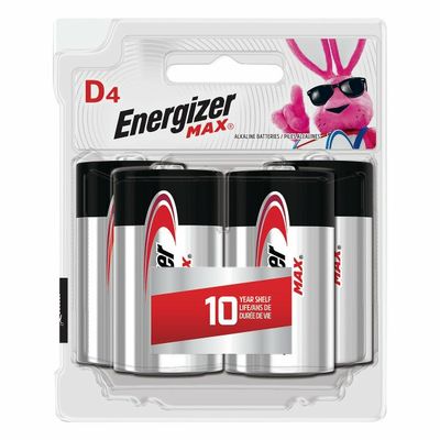 Energizer D Batteries, D Cell Alkaline Batteries
