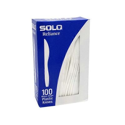 Solo Reliance Plastic Knives