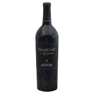 HandCraft Red Wine, Dark, California, Vintage 2015