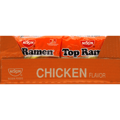 Nissin Soup, Ramen Noodle, Chicken Flavor