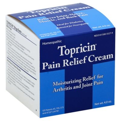 Topricin Homeopathic Pain Relief Cream