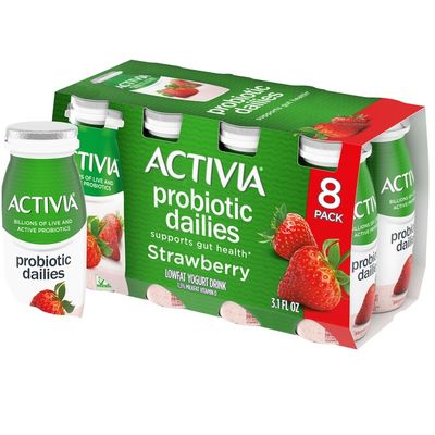 Activia Probiotic Dailies Strawberry Yogurt Drink