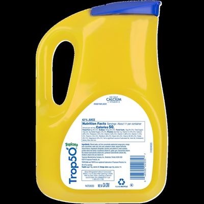 Tropicana Orange No Pulp with Calcium and Vitamin D Juice Beverage