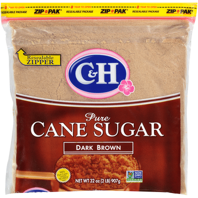 C&H Premium Pure Cane Dark Brown Sugar
