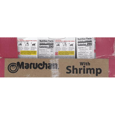 Maruchan Instant Lunch with Shrimp Ramen Noodles and Vegetables