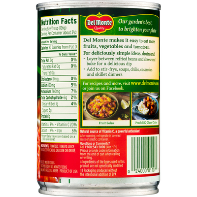 Del Monte Petite Cut Diced Tomatoes