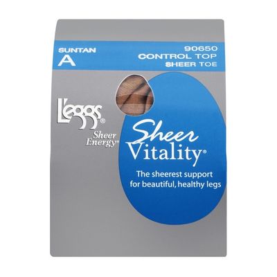 L'eggs Sheer Energy Pantyhose Sheer Vitality A Suntan