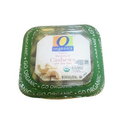 O Organics Organic Roasted Cashews With Sea Salt
