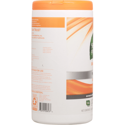 Seventh Generation Disinfecting Multi-surface Wipes Lemongrass Citrus Scent