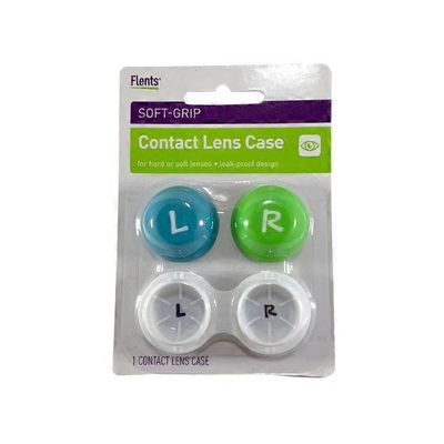Apothecary Products Flents Soft Grip Contact Lens Care Case