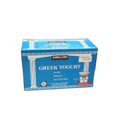 Kirkland Signature Non-Fat Greek Yogurt, 2 x 32 oz