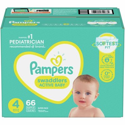 Pampers Swaddlers Active Baby Diaper Size 4