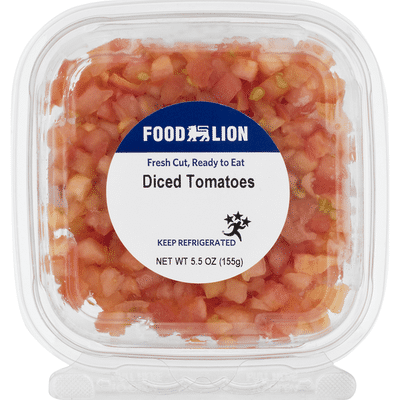 Food Lion Tomatoes, Diced