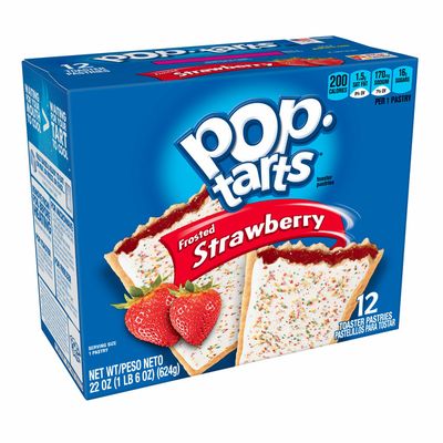 Kellogg's Pop-Tarts Toaster Pastries, Frosted Strawberry, Breakfast Foods